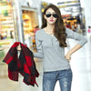 Basic T Shirt Women Long Sleeve Womens Tops 2017 Spring Autumn Tee Shirt Women Korean Style T-Shirt Cotton New Plus Size Tshirt