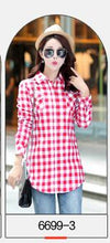 Women Velvet Thick Warm Plaid Shirt Female Full Tops Winter Long Checkered Blouse Blusas Femininas Chemise Femme M-XXL HS1589