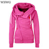 2017 Casual Sudaderas Mujer Women Hoody Autumn Winter Women Zipper Hoodies Thick Thicken hoody Women Sweatshirt Hoodies 60503