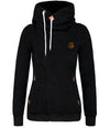2017 Casual Sudaderas Mujer Women Hoody Autumn Winter Women Zipper Hoodies Thick Thicken hoody Women Sweatshirt Hoodies 60503