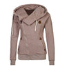 2017 Casual Sudaderas Mujer Women Hoody Autumn Winter Women Zipper Hoodies Thick Thicken hoody Women Sweatshirt Hoodies 60503