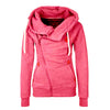 2017 Casual Sudaderas Mujer Women Hoody Autumn Winter Women Zipper Hoodies Thick Thicken hoody Women Sweatshirt Hoodies 60503
