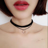 Free shipping! Fashion black collar neck chain sexy round clavicle wild temperament choker necklace Cowboy accessories jewlery