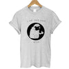 THE COOLMIND Top quality Cotton cut pug print women T shirt casual o-neck women T-shirt 2017 new design woman tee shirts