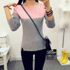 2017 Sweater Women Fashionable Sweater High Elastic Knitted Split Women Sweaters Pullovers Female Tricot Jumper Femme SW542