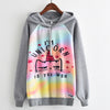 MITTELMEER 2018 Autumn winter Harajuku printed Hooded Sweatshirt printing cartoon Unicorn owl cat Hoodies girls women Christmas