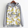 MITTELMEER 2018 Autumn winter Harajuku printed Hooded Sweatshirt printing cartoon Unicorn owl cat Hoodies girls women Christmas