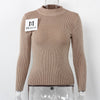 Women Sweaters And Pullovers 2017 New Autumn Winter Clothing Casual Knitted Women Tops Long Sleeve Basic Sweaters For Women