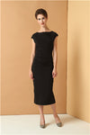 Deviz Queen Elegant Office Dresses Brand 2017 New O-Neck Design Women's Casual Slim Wiggle Pencil Sheath Bodycon Woman Dress