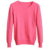 YuooMuoo High Quality Cashmere Sweater Women Winter Pullover Solid Knitted Sweater Top for Women Autumn Female Oversized Sweater