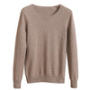 YuooMuoo High Quality Cashmere Sweater Women Winter Pullover Solid Knitted Sweater Top for Women Autumn Female Oversized Sweater