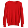 YuooMuoo High Quality Cashmere Sweater Women Winter Pullover Solid Knitted Sweater Top for Women Autumn Female Oversized Sweater