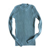 Women Sweater Pullover Basic Rib Knitted Cotton Tops Solid Crew Neck Essential Jumper Long Sleeve Sweaters Autumn Winter 2017