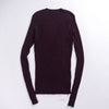 Women Sweater Pullover Basic Rib Knitted Cotton Tops Solid Crew Neck Essential Jumper Long Sleeve Sweaters Autumn Winter 2017